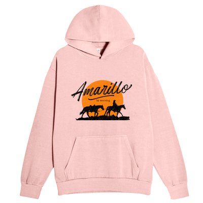 Amarillo By Morning, Country Music, Western Urban Pullover Hoodie