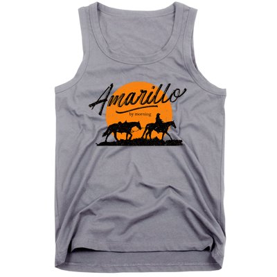 Amarillo By Morning, Country Music, Western Tank Top