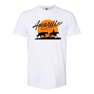 Amarillo By Morning, Country Music, Western Softstyle CVC T-Shirt