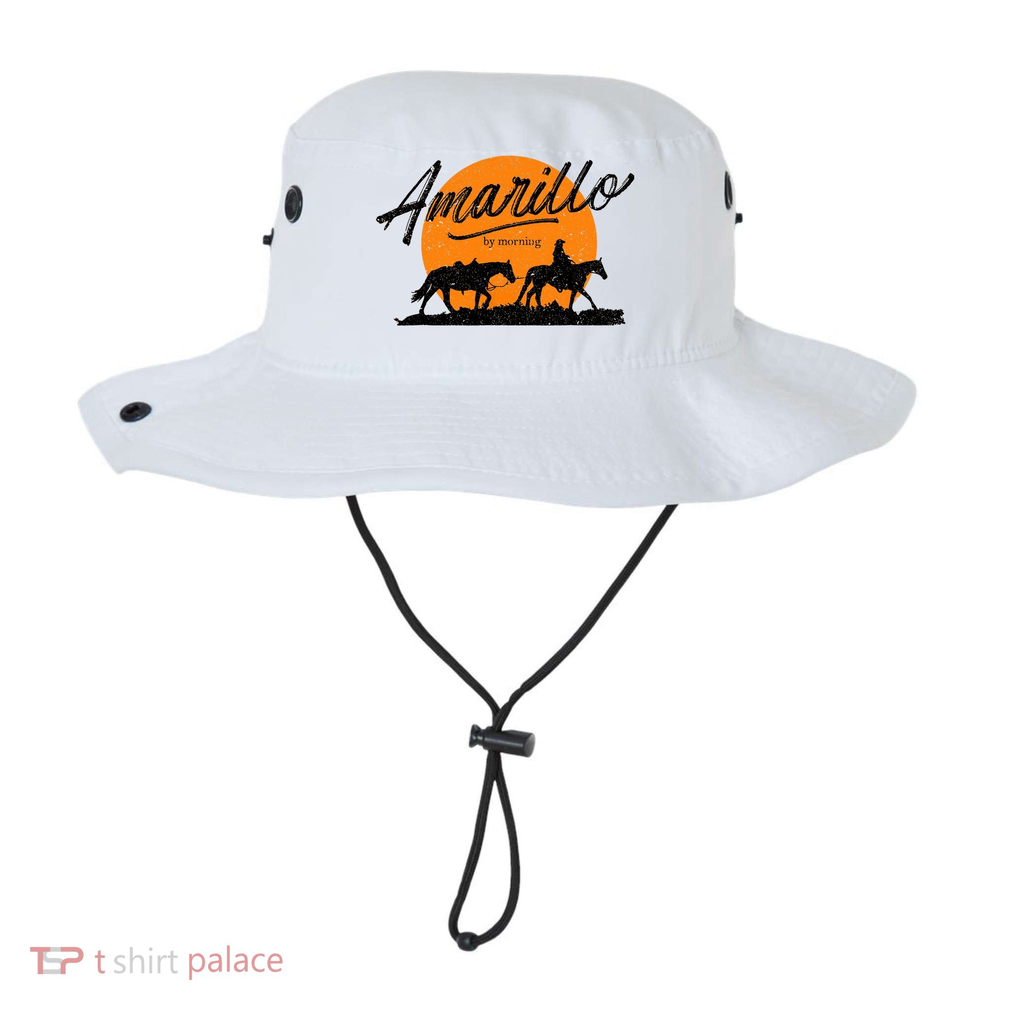 Amarillo By Morning, Country Music, Western Bucket Hat