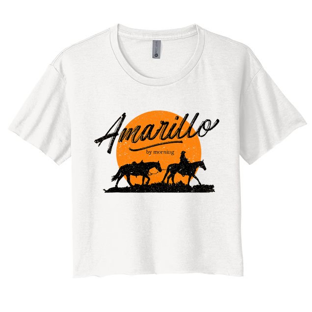 Amarillo By Morning, Country Music, Western Crop Top