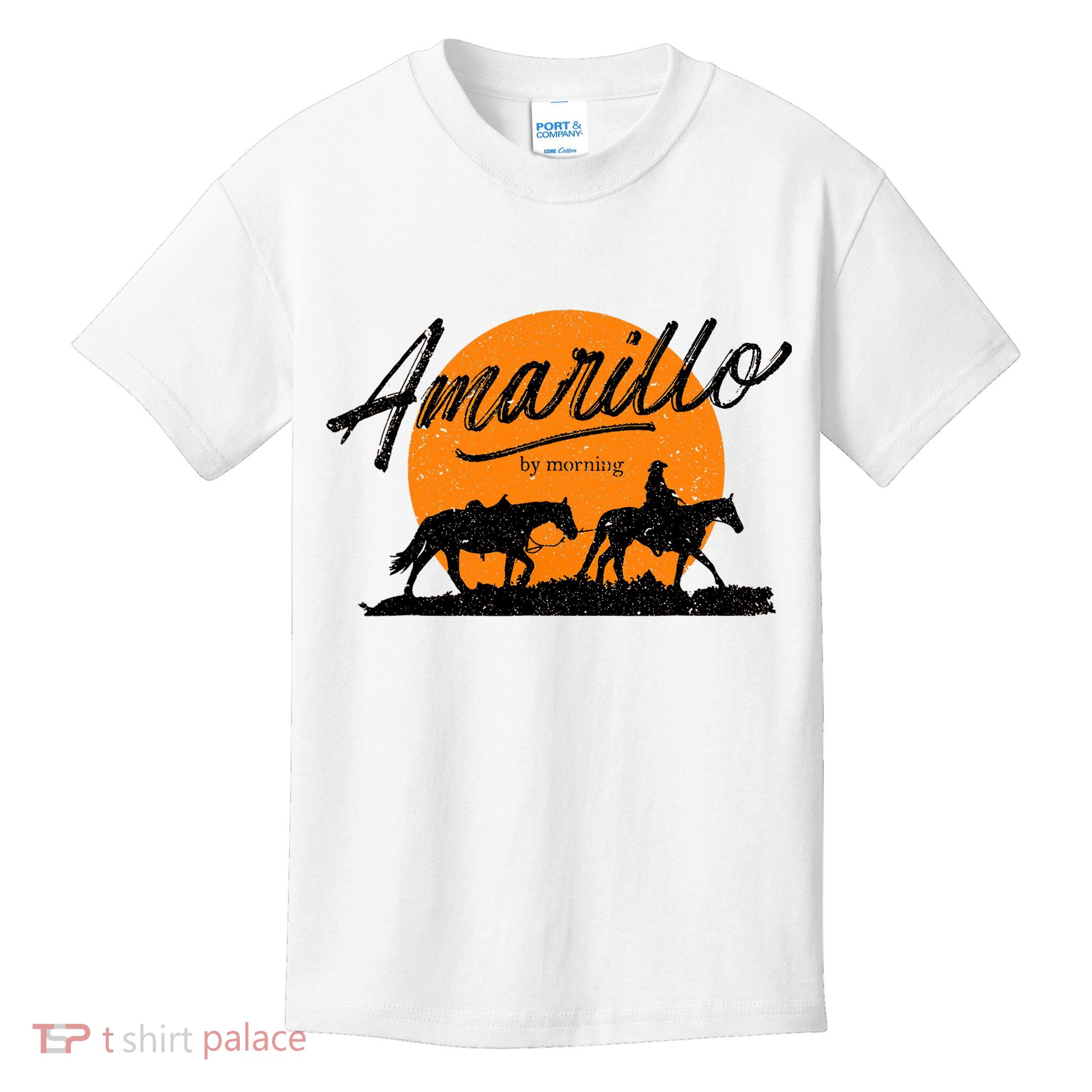 Amarillo By Morning, Country Music, Western Kids T-Shirt