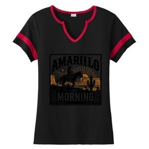 Amarillo By Morning Ladies Halftime Notch Neck Tee