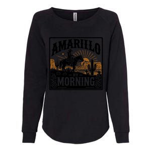 Amarillo By Morning Womens California Wash Sweatshirt