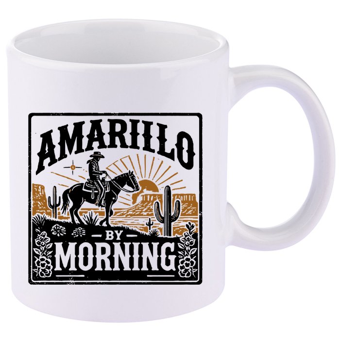 Amarillo By Morning 11oz C Handle Ceramic Mug