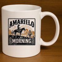 Amarillo By Morning 11oz C Handle Ceramic Mug