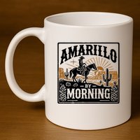 Amarillo By Morning 11oz C Handle Ceramic Mug
