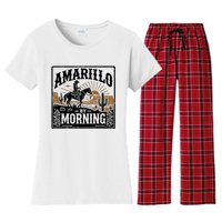 Amarillo By Morning Women's Flannel Pajama Set