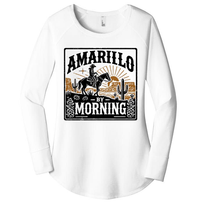 Amarillo By Morning Women's Perfect Tri Tunic Long Sleeve Shirt