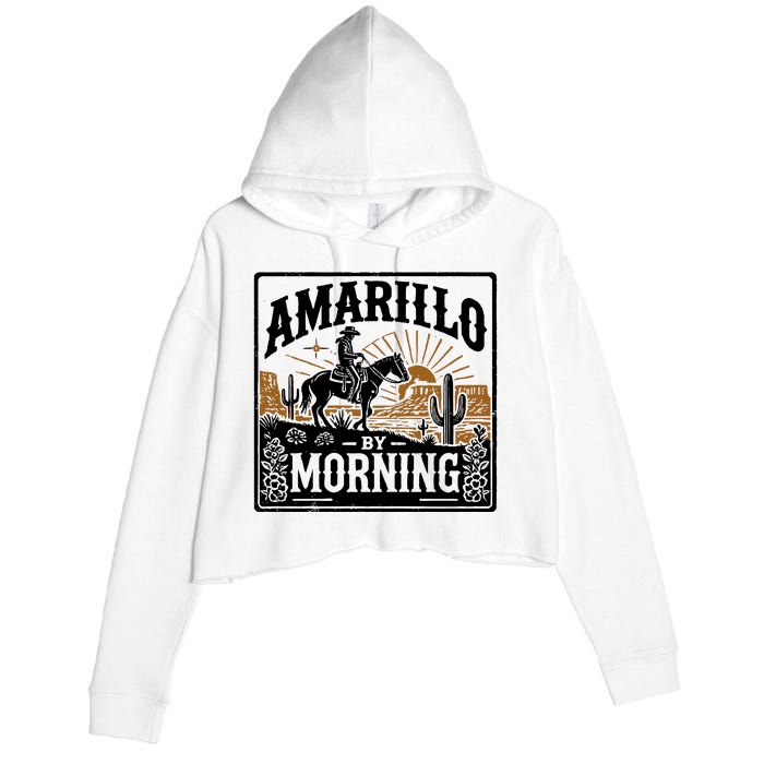 Amarillo By Morning Crop Fleece Hoodie