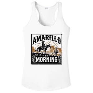 Amarillo By Morning Ladies PosiCharge Competitor Racerback Tank