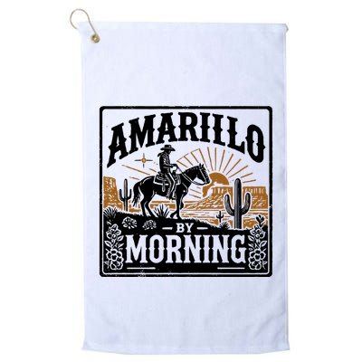Amarillo By Morning Golf Towel