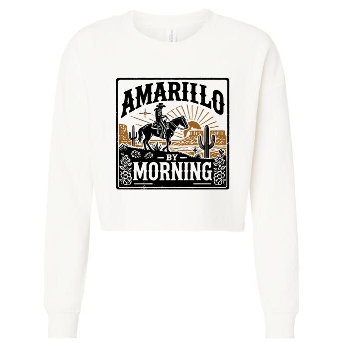 Amarillo By Morning Cropped Pullover Crew