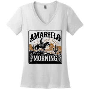 Amarillo By Morning Women's V-Neck T-Shirt