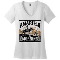 Amarillo By Morning Women's V-Neck T-Shirt