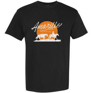 Amarillo By Morning Country Music Western Garment-Dyed Heavyweight T-Shirt