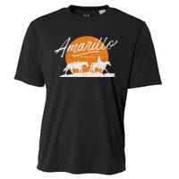 Amarillo By Morning Country Music Western Cooling Performance Crew T-Shirt