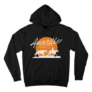 Amarillo By Morning Country Music Western Hoodie