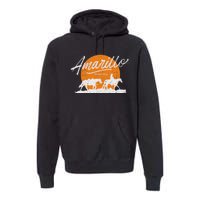 Amarillo By Morning Country Music Western Premium Hoodie