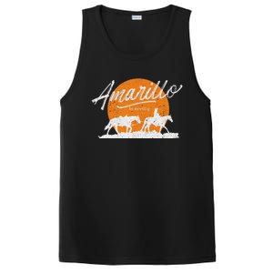 Amarillo By Morning Country Music Western PosiCharge Competitor Tank