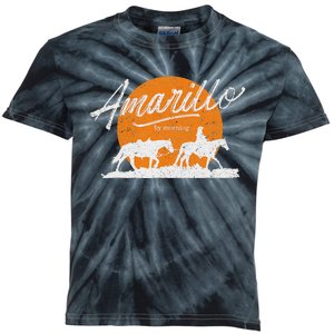 Amarillo By Morning Country Music Western Kids Tie-Dye T-Shirt