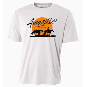 Amarillo By Morning Country Music Western Cooling Performance Crew T-Shirt