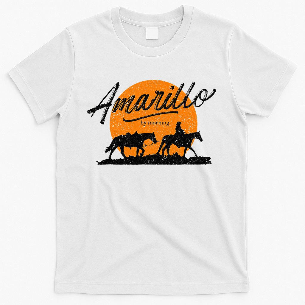 Amarillo By Morning Country Music Western T-Shirt