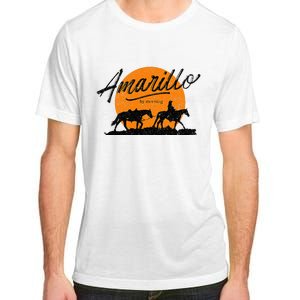 Amarillo By Morning Country Music Western Adult ChromaSoft Performance T-Shirt