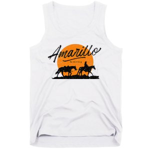 Amarillo By Morning Country Music Western Tank Top