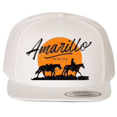Amarillo By Morning Country Music Western Wool Snapback Cap
