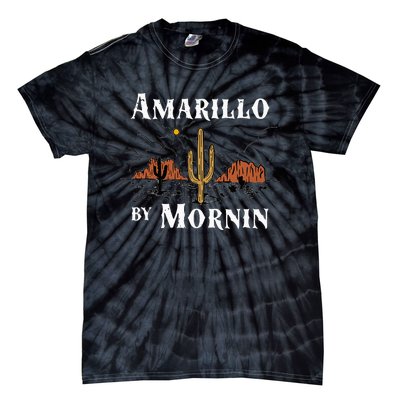 Amarillo By Morning Country Music Western Tie-Dye T-Shirt