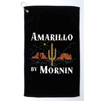 Amarillo By Morning Country Music Western Golf Towel