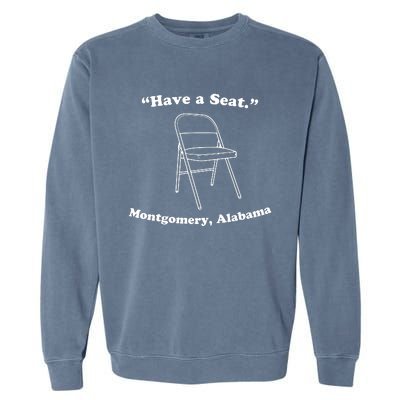 Alabama Brawl Montgomery Riverfront Brawl Alabama Boat Fight Garment-Dyed Sweatshirt