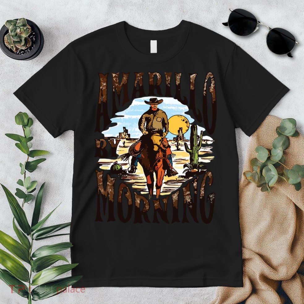 Amarillo By Morning Country Music Premium T-Shirt