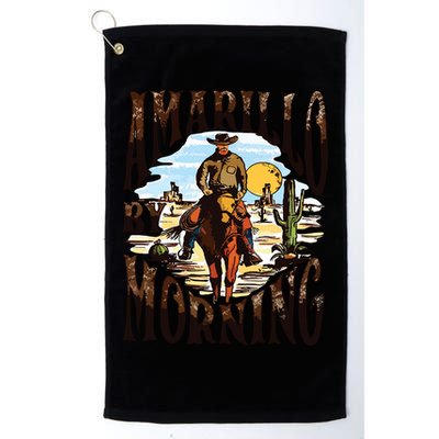 Amarillo By Morning Country Music Golf Towel