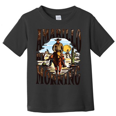 Amarillo By Morning Country Music Toddler T-Shirt