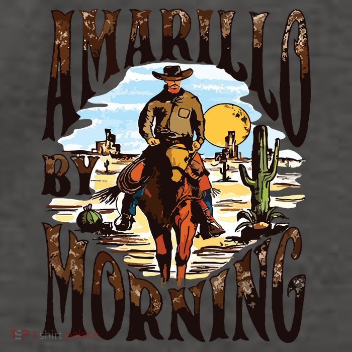 Amarillo By Morning Country Music Vector Backpack