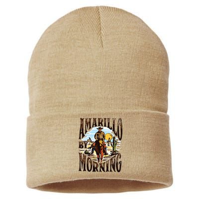 Amarillo By Morning Country Music Sustainable Knit Beanie