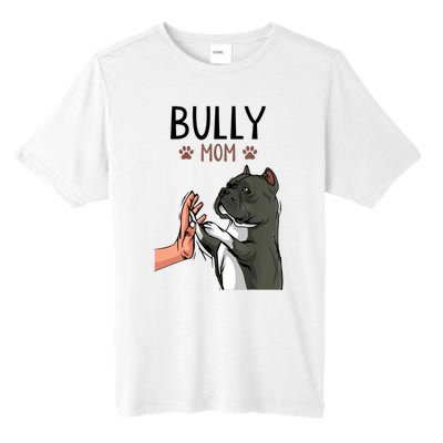 American Bully Mom Cute Dog Mama Funny Women TShirt Tall Fusion ChromaSoft Performance T-Shirt