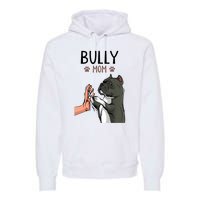 American Bully Mom Cute Dog Mama Funny Women TShirt Premium Hoodie