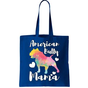 American Bully Mama Bulldog Owner Mom Gift Tote Bag