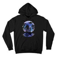 Alien Bigfoot Moon Sasquatch Ufo Extraterrestrial Tall Hoodie