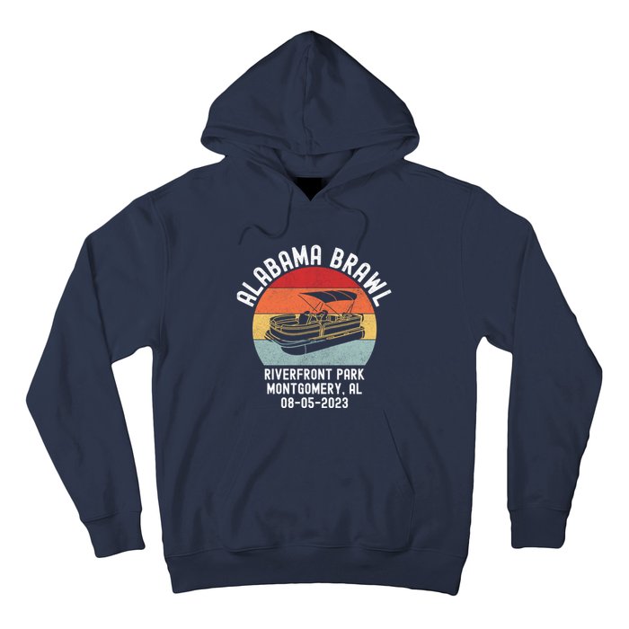 Alabama Brawl Montgomery Riverfront Brawl Alabama Boat Fight Hoodie