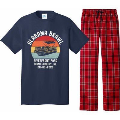 Alabama Brawl Montgomery Riverfront Brawl Alabama Boat Fight Pajama Set