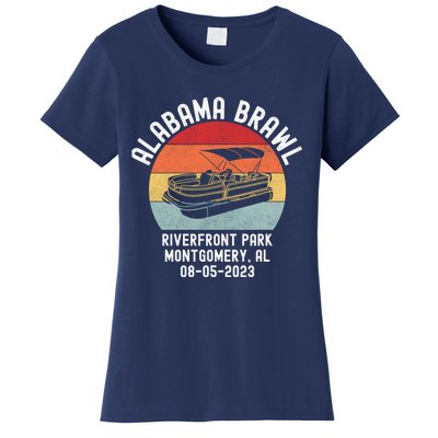 Alabama Brawl Montgomery Riverfront Brawl Alabama Boat Fight Women's T-Shirt