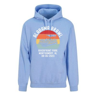 Alabama Brawl Montgomery Riverfront Brawl Alabama Boat Fight Unisex Surf Hoodie