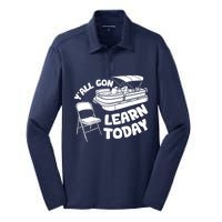 Alabama Brawl Montgomery Riverfront Brawl Alabama Boat Fight Silk Touch Performance Long Sleeve Polo