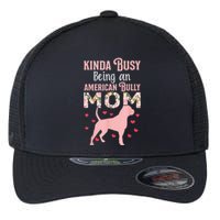 American Bully Mom Shirt Pitty Pitties Bulldog Mama Gift Flexfit Unipanel Trucker Cap