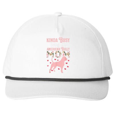 American Bully Mom Shirt Pitty Pitties Bulldog Mama Gift Snapback Five-Panel Rope Hat