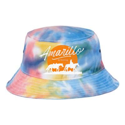 Amarillo By Morning Country Music Western Tie Dye Newport Bucket Hat